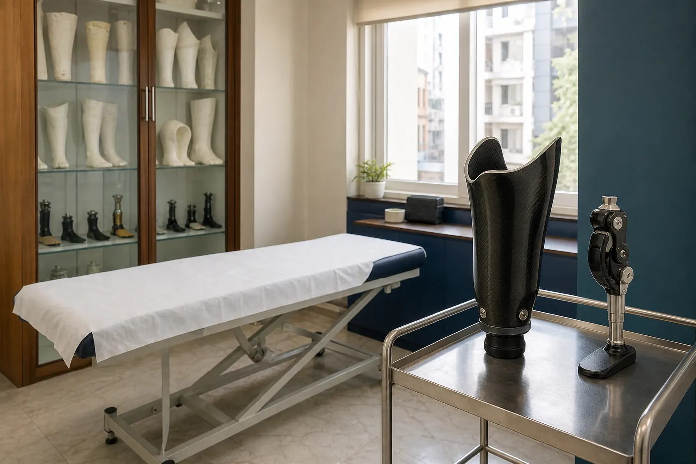 Orthotic fitting room